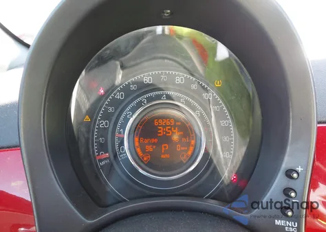 2012 Fiat 500 Sport из США, поврежденный, VIN 3C3CFFBR4CT131468